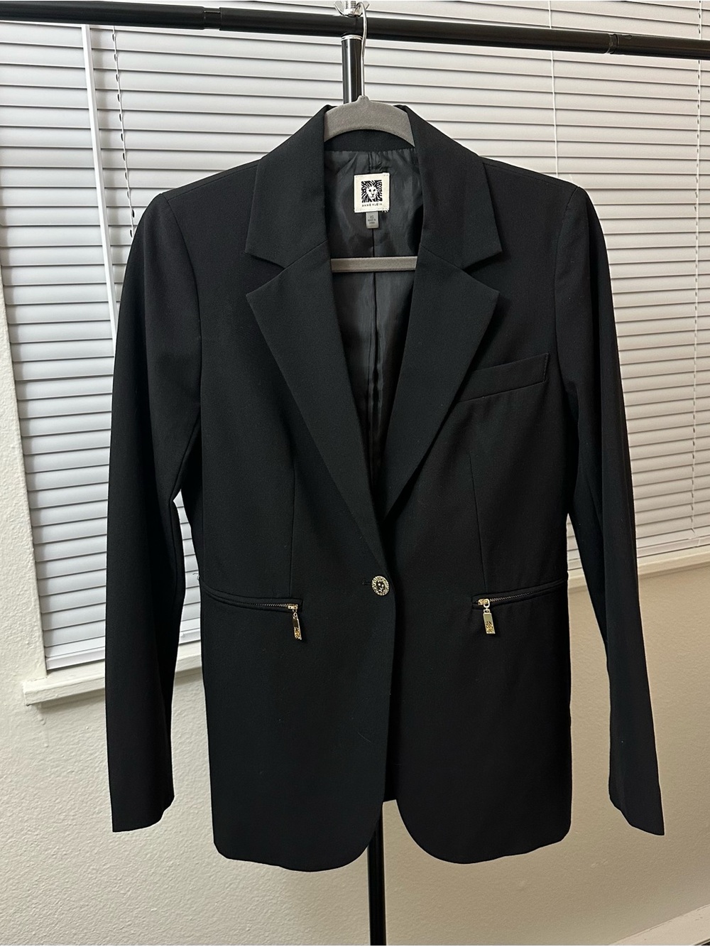 Anne Klein Black Blazer Size XS